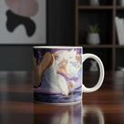 Caneca One Piece Zoro Luffy Gear 5 Shanks Chopper Branco Monkey Luffy Gear 5