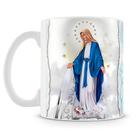 Caneca Oração Nossa Senhora de Fátima - Modelo 1 - Cerâmica 325ml