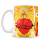 Caneca Oração Sagrado Coração de Jesus - Cerâmica 325ml Caneca Oração Sagrado Coração de Jesus - Cerâmica 325ml