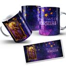 Caneca Os Vitrais de Marselha Detalhada e Vibrante 325ml