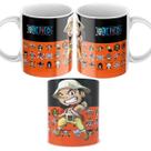 Caneca Otaku Anime One Piece Tripulação Thousand Sunny Usopp