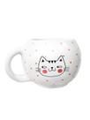 Caneca Oval Redonda Cat Dog Raposa Pug Veterinario Presente
