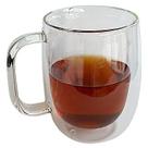 Caneca para chá de vidro duplo, 380 ml
