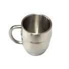 Caneca Para Chopp Cerveja Parede Dupla Inox 420 Ml Churrasco