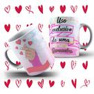 Caneca Para Dorameira Uso Exclusivo De Uma Dorameira Fundo Flores Serie Coreana-MEGA OFERTA!