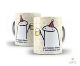 Caneca parabéns flork, aniversário bêbado é aniversário feliz