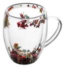 Caneca Parede Dupla Fall 330ml em Vidro Wolff