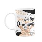 Caneca Páscoa Doce - Você brilha mais que diamante - 325ml Caneca Páscoa Doce - Você brilha mais que diamante - 325ml