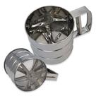 Caneca Peneira Polvilhadora em Aço Inox - 250g Caneca Peneira Polvilhadora em Aço Inox - 250g