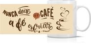 Caneca Personaliza 330ml Nunca deixe a fé esfriar Caneca Personaliza 330ml Nunca deixe a fé esfriar