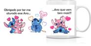 Caneca personalizada 300ml Obrigado por ter me aturado