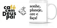 Caneca Personalizada 330ml Café com Deus