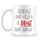 Caneca Personalizada Adeus Ano Velho - Porcelana Brilhante Caneca Personalizada Adeus Ano Velho - Porcelana Brilhante