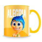 Caneca Personalizada Alegria - Divertida Mente - Cerâmica 325ml
