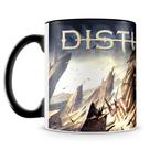 Caneca Personalizada Banda Disturbed - Porcelana Brilhante com Alça Preta Caneca Personalizada Banda Disturbed - Porcelana Brilhante com Alça Preta