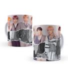 Caneca personalizada banda k-pop bts 011 325ml