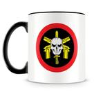 Caneca Personalizada BOPE em Porcelana de Alto Brilho com Alça Preta Caneca Personalizada BOPE em Porcelana de Alto Brilho com Alça Preta