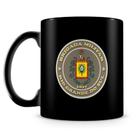 Caneca Personalizada Brigada Militar do Rio Grande do Sul - 100% Preta - 325ml