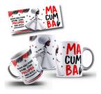 Caneca Personalizada Café e Macumba - Umbanda - Religião - 325ml