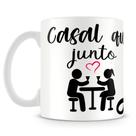 Caneca Personalizada Casal que Bebe Junto - 325ml