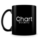 Caneca Personalizada Chart Society - Porcelana 100% Preta