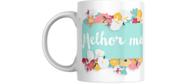 Caneca personalizada com caixa branca presenteável MELHOR MÃE DO MUNDO
