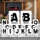 Caneca Personalizada Com Nome Letra Bigode