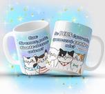 Caneca Personalizada com Versículo 'Se Deus é por nós, quem será contra nós' (Romanos 8:31) - 325ml