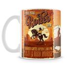 Caneca Personalizada Cowboy Rodeo em Cerâmica - 325 ml
