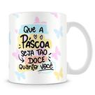 Caneca Personalizada de Páscoa - Modelo 3 - Cerâmica 325ml