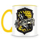 Caneca Personalizada de Porcelana da Casa Lufa-Lufa de Hogwarts