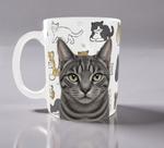 Caneca Personalizada de Porcelana Para Gateiro Orgulhoso Xícara De Gatinho Linda