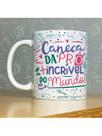 Caneca personalizada de porcelana - Tema: Dia dos professores - 325ML Modelo: 24