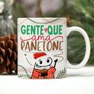 Caneca Personalizada de Porcelana - Tema: Natal com Flork - Gente que ama Panetone - 325ml Caneca Personalizada de Porcelana - Tema: Natal com Flork - Gente que ama Panetone - 325ml