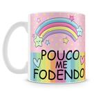 Caneca Personalizada de Unicórnio com Frase Engraçada
