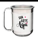 Caneca personalizada em alumínio