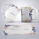 Caneca Personalizada Flores 23