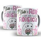 Caneca Personalizada Flork Mãe É Flor