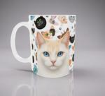 Caneca Personalizada Gato Porcelana Linda Lembrança