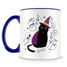 Caneca Personalizada Gato Preto - Porcelana Alta Resistência Caneca Personalizada Gato Preto - Porcelana Alta Resistência