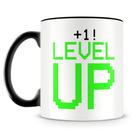 Caneca Personalizada Geek & Nerd - Level UP! - Porcelana Brilhante Caneca Personalizada Geek & Nerd - Level UP! - Porcelana Brilhante