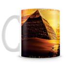 Caneca Personalizada Grande Pirâmide do Egito - Porcelana Brilhante Caneca Personalizada Grande Pirâmide do Egito - Porcelana Brilhante