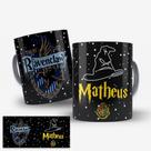 Caneca Personalizada Harry Potter Com Nome Casas De Hogwarts Presente 325ml
