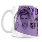 Caneca Personalizada Justin Bieber - 325ml - Cerâmica de Alta Qualidade
