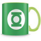 Caneca Personalizada Lanterna Verde - Porcelana Brilhante 325ml