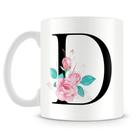 Caneca Personalizada Letra D - Porcelana de Alto Brilho Caneca Personalizada Letra D - Porcelana de Alto Brilho