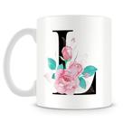 Caneca Personalizada Letra L - Porcelana Branca com Estampa Caneca Personalizada Letra L - Porcelana Branca com Estampa