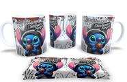 Caneca Personalizada Lilo Sthit Chocolate