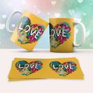 Caneca Personalizada Love 36
