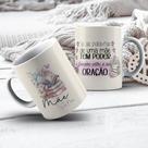 Caneca personalizada mãe eu te amo